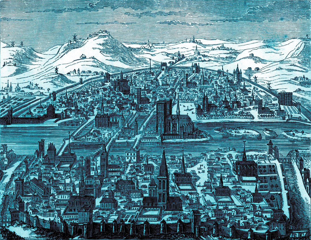 باريس عام 1607 بواسطة غير معروف