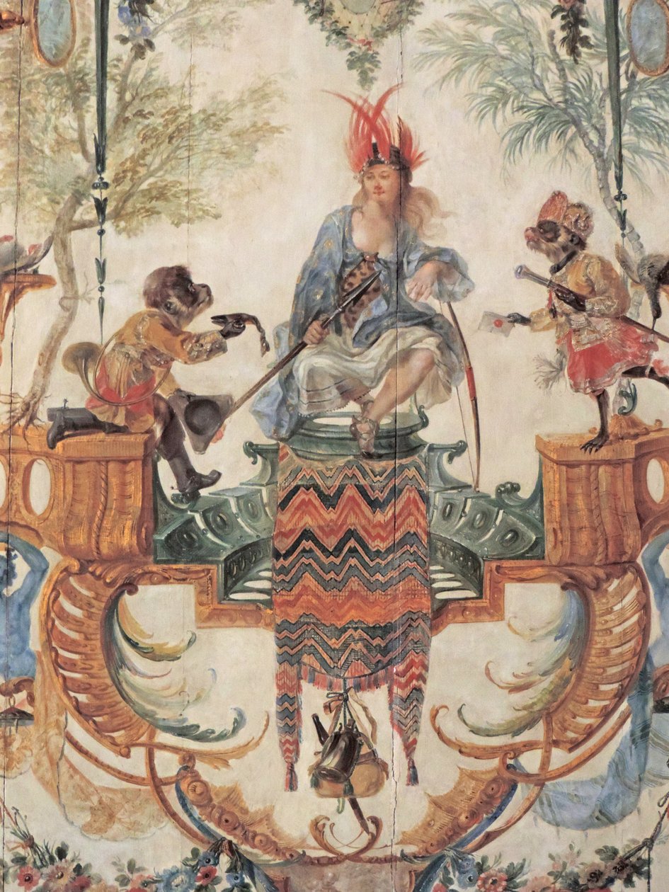 شانتيلي ، شاتو: تفاصيل الزخرفة في غراندي سينجيري بقلم كريستوف هويت ، 1737 بواسطة غير معروف