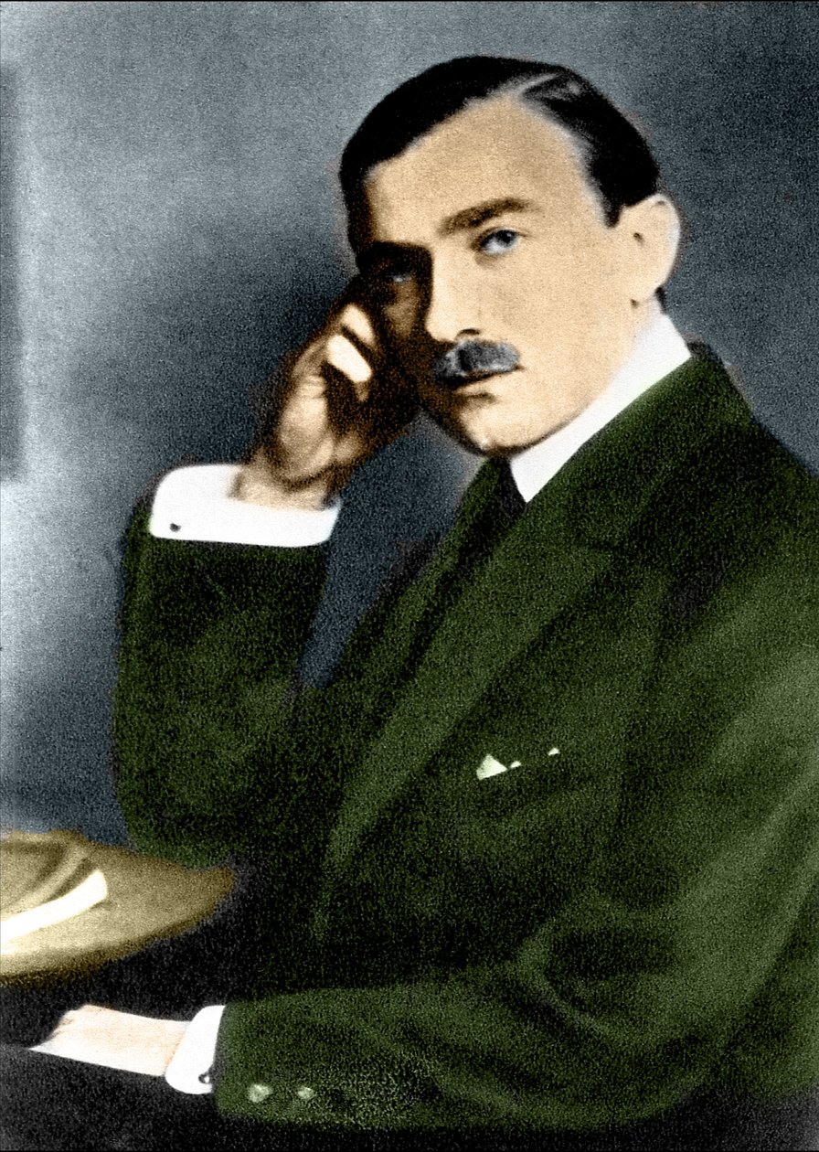 كارول Szymanowski (صورة ملونة) بواسطة غير معروف