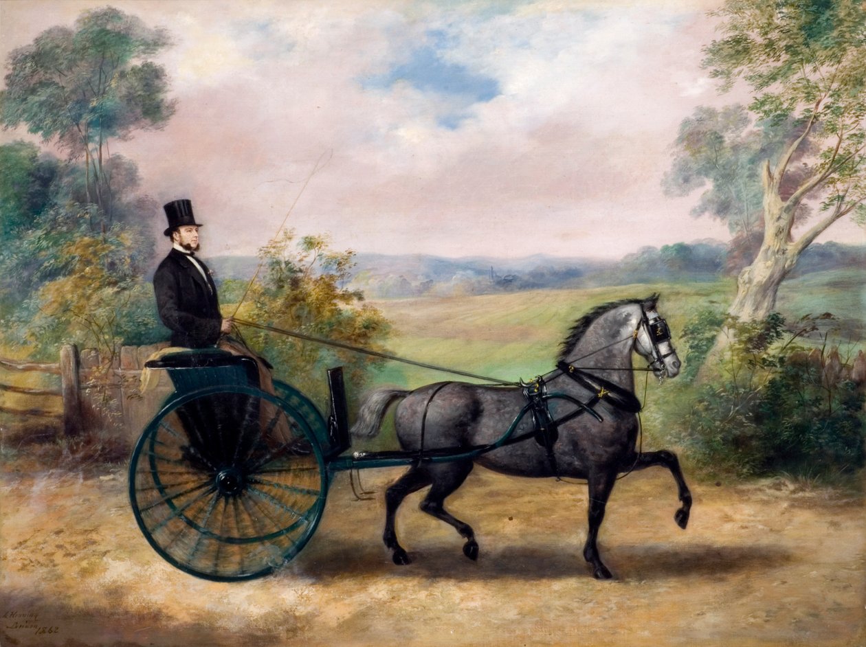 رجل في أزعج ، 1862 بواسطة ا
