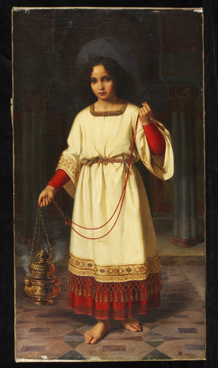 صبي المذبح ، 1842 بواسطة ابراهام سليمان