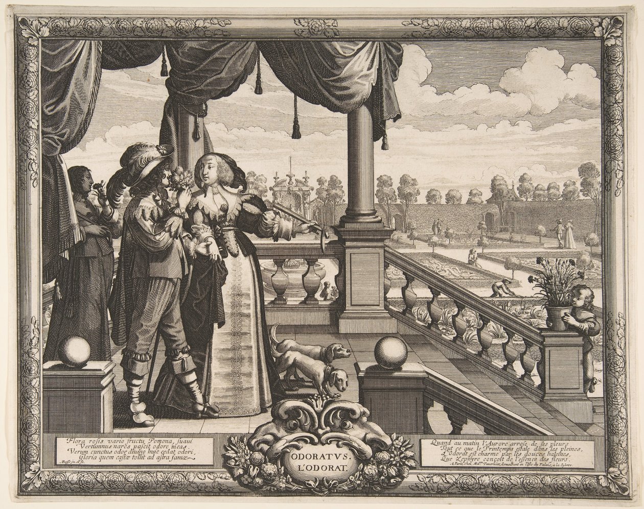 رائحة ، كاليفورنيا. 1638. بواسطة إبراهيم بوس