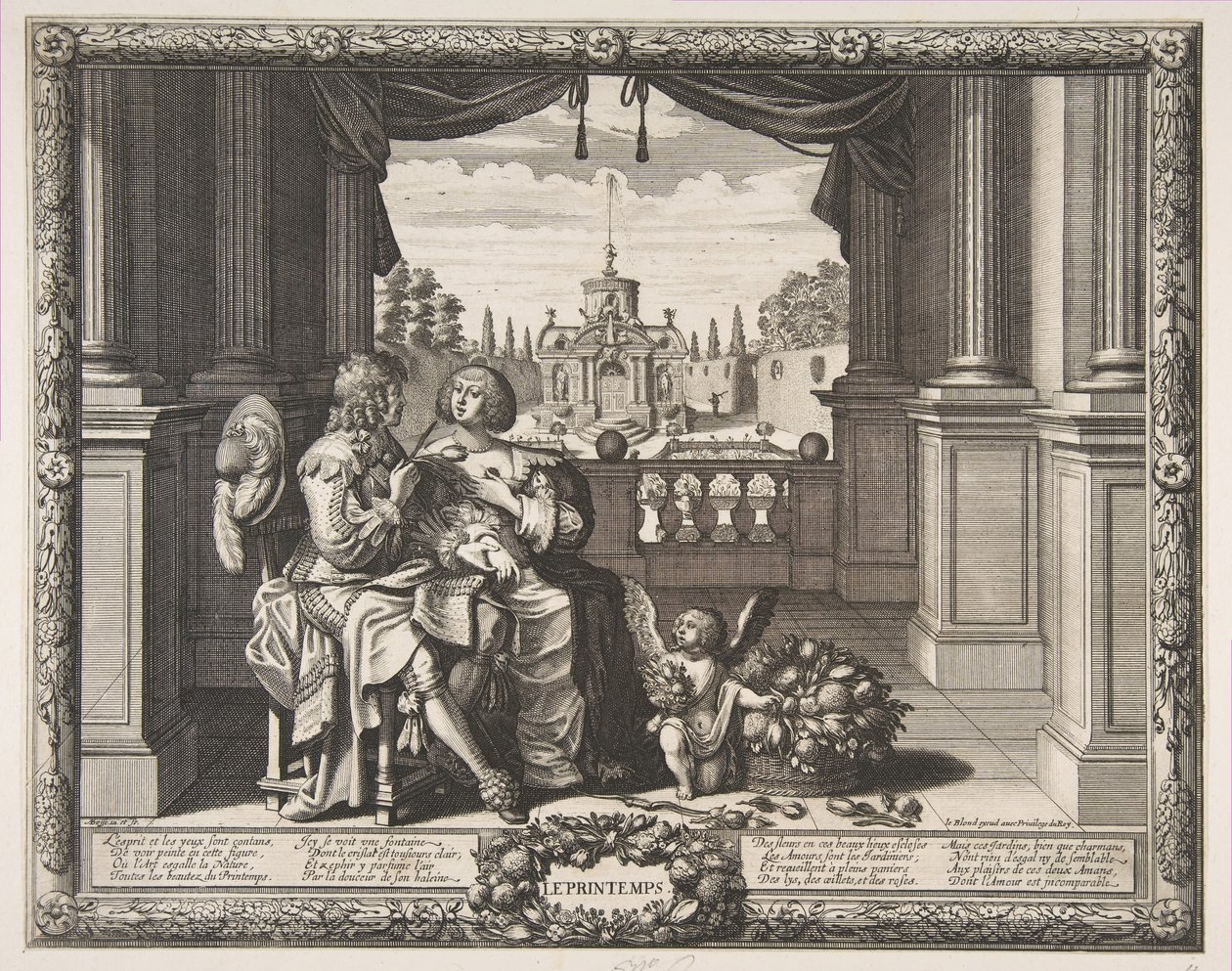 الربيع ، 1635-37. بواسطة إبراهيم بوس