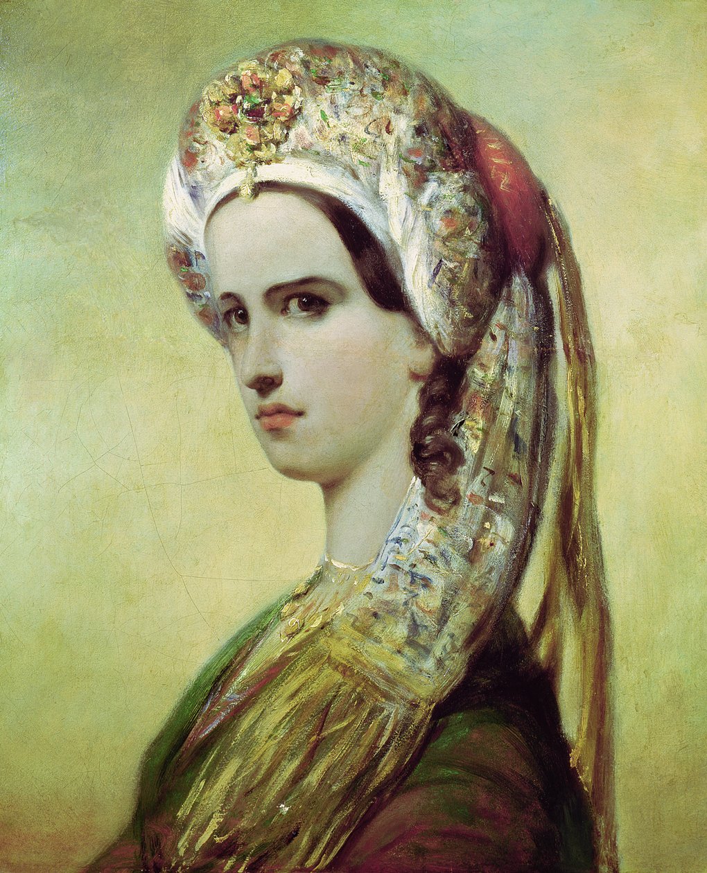 صورة راشيل (1821-1858) بواسطة أخيل ديفيريا