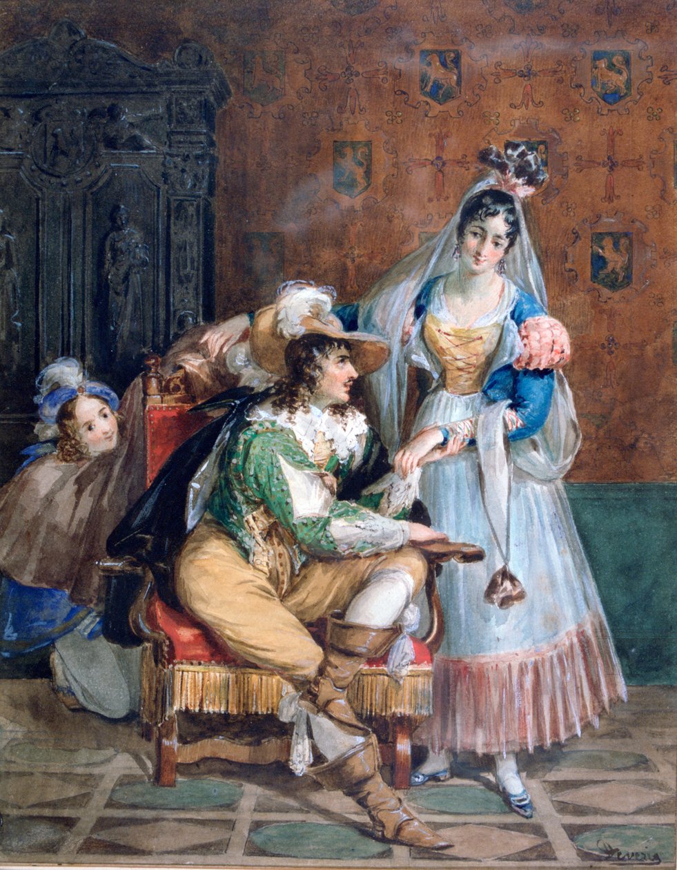 جالنت ، c1820-1857 بواسطة أخيل ديفيريا