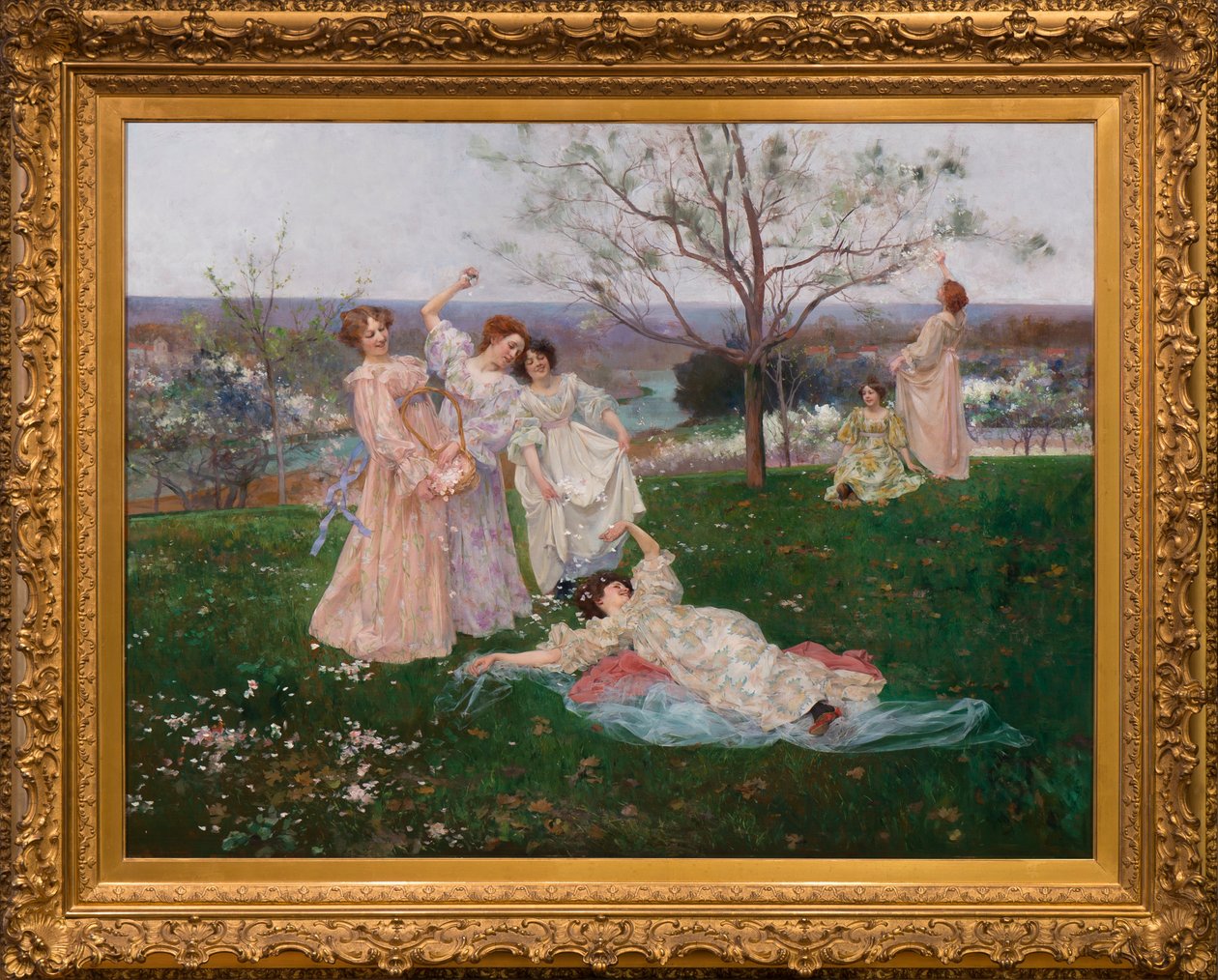 زهور الربيع ، c.1897 بواسطة ألبرت إميل Artigue