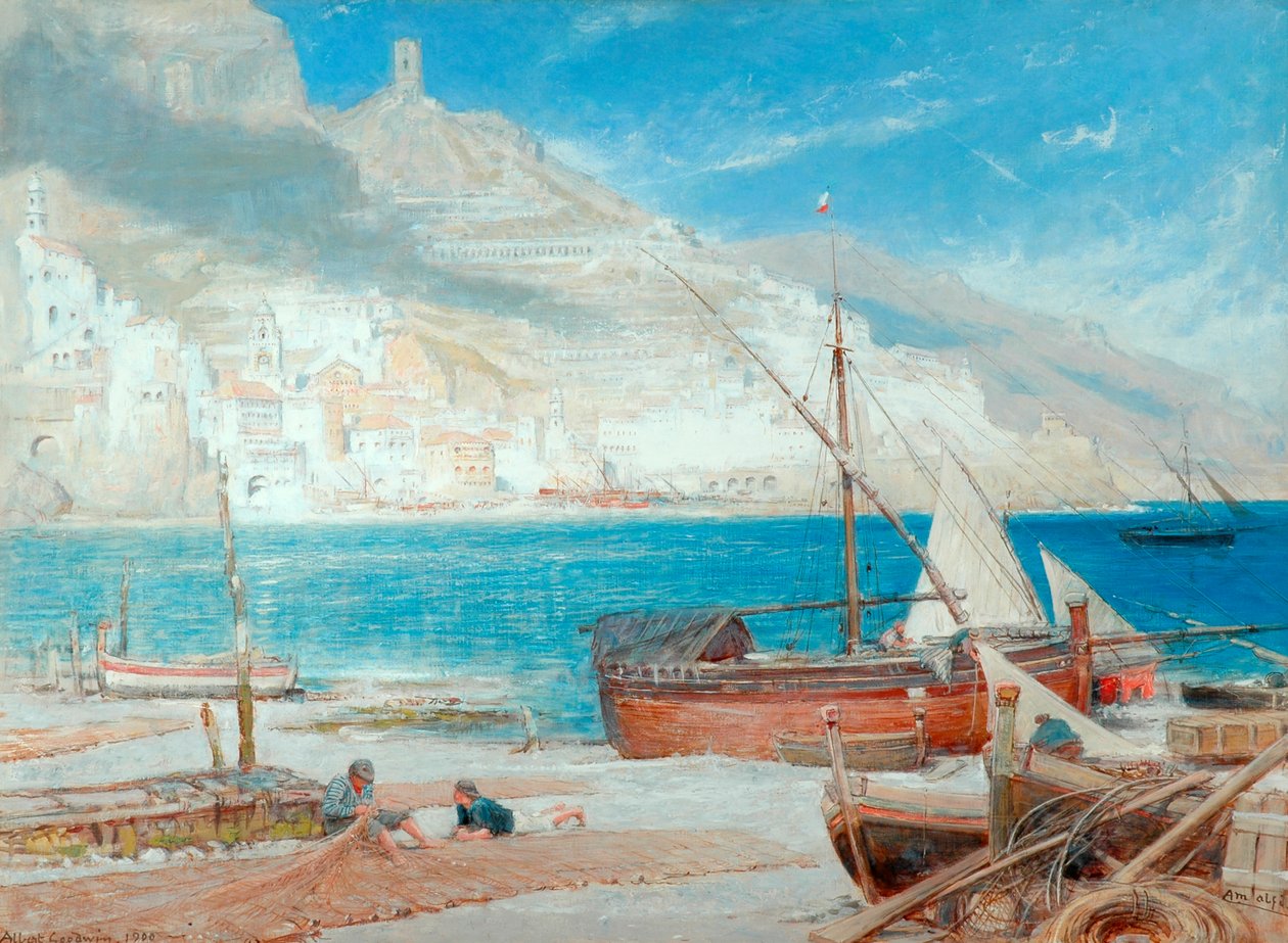 أمالفي ، 1900 بواسطة ألبرت جودوين