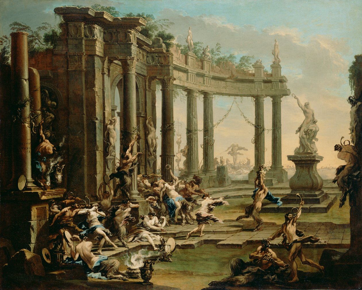 باتشانالي ، ج1720-30 بواسطة اليساندرو ماجناسكو