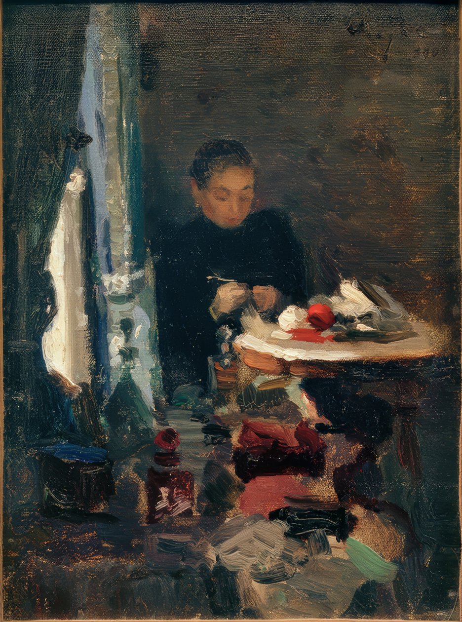 والدة الفنانة بواسطة Alexej von Jawlensky