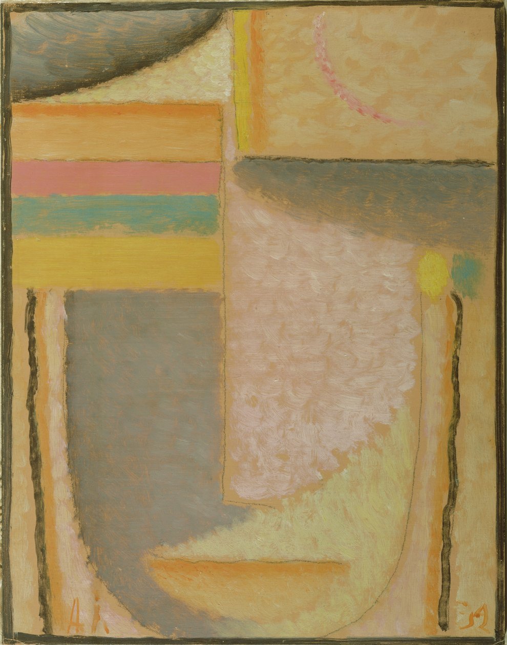 الراي الأخير ، 1931 بواسطة Alexej von Jawlensky