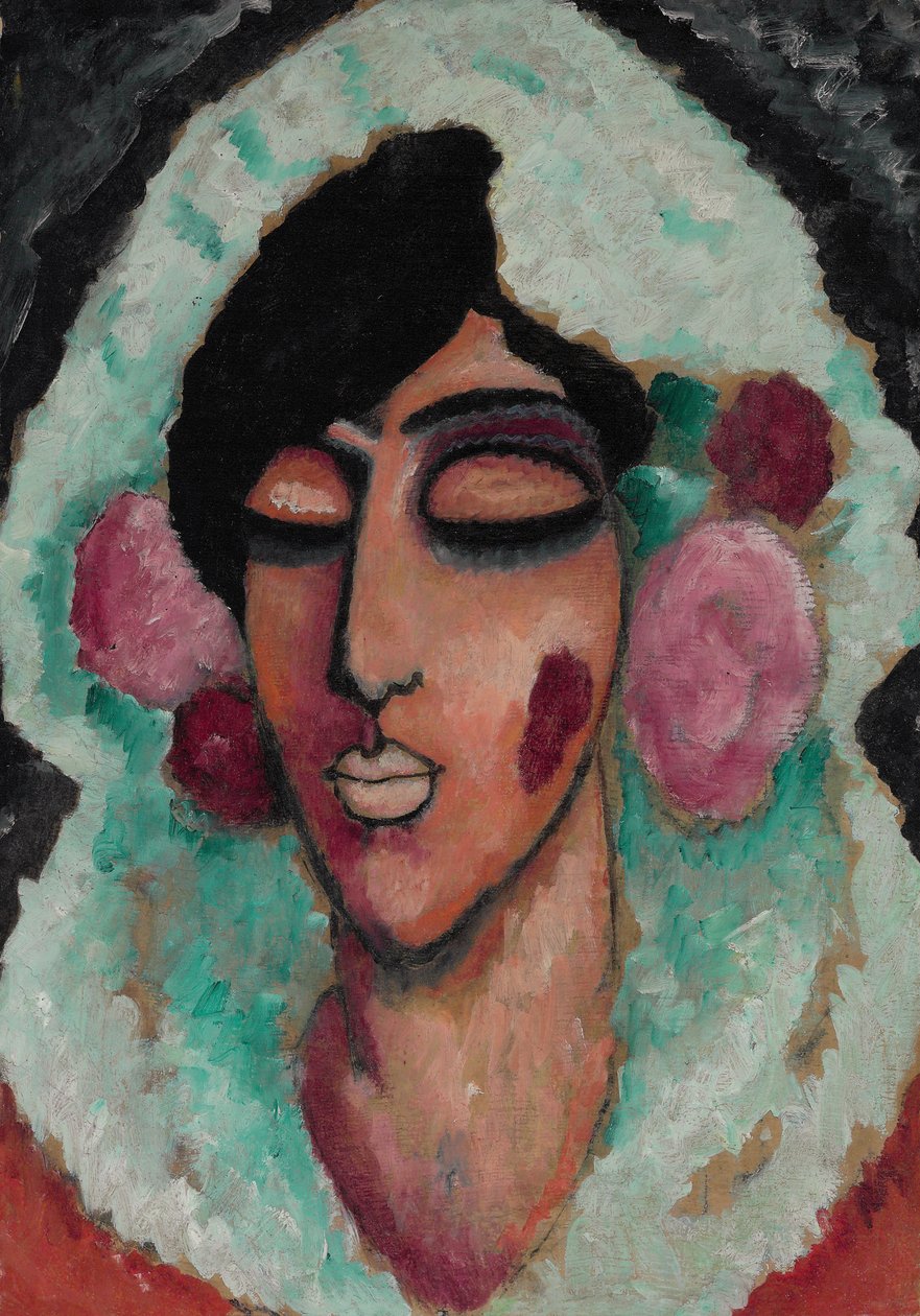 رأس الملخص: رنين الشتاء بواسطة Alexej von Jawlensky