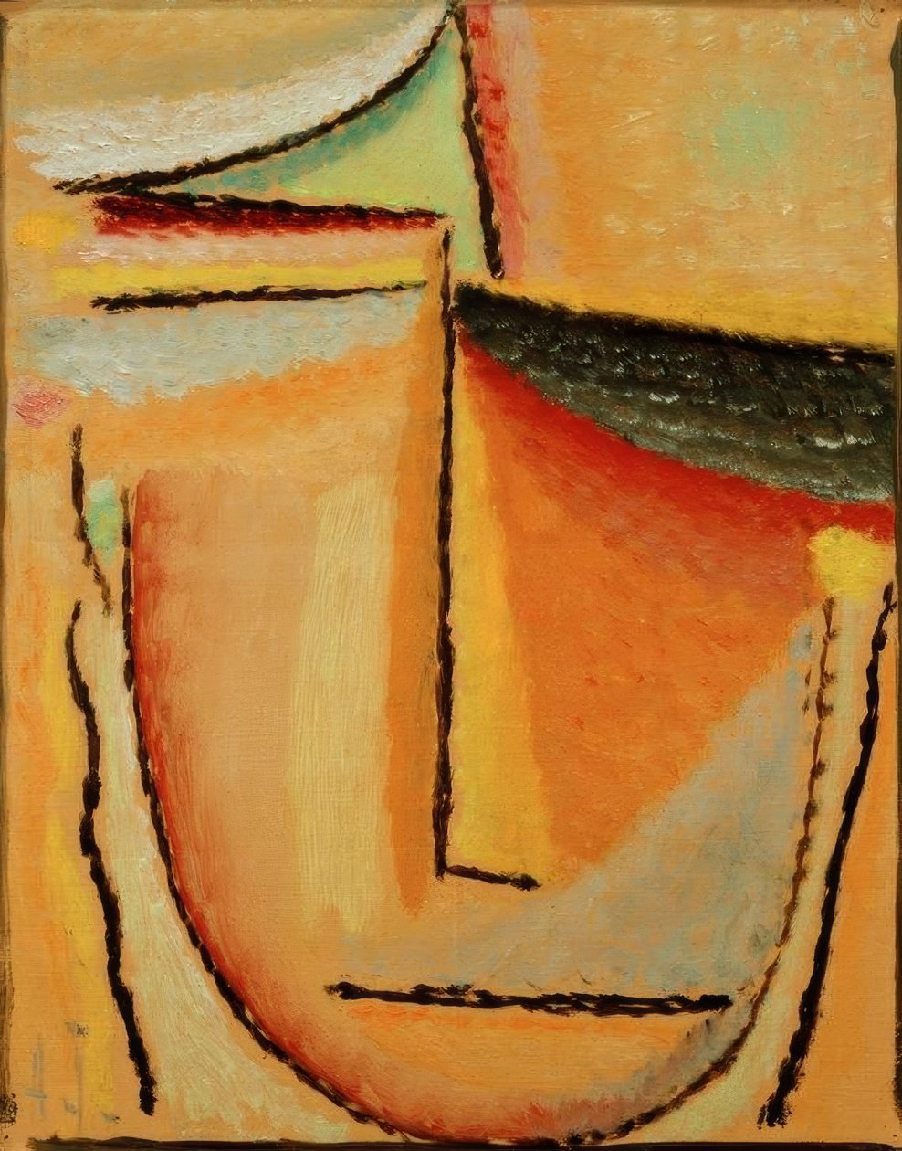 رئيس مجردة بواسطة Alexej von Jawlensky
