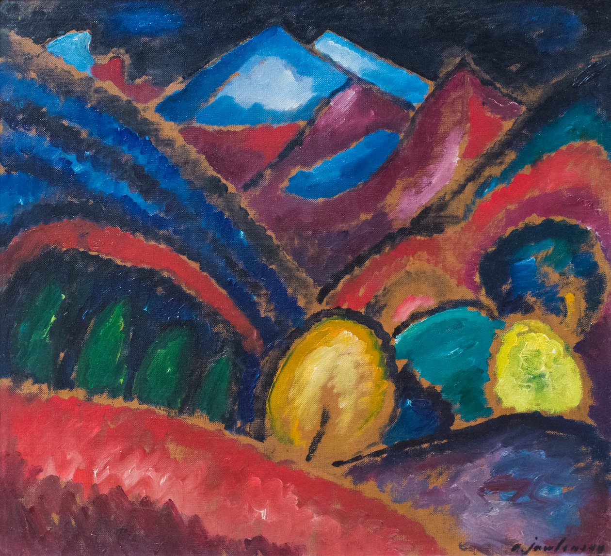 مورناو بواسطة Alexej von Jawlensky