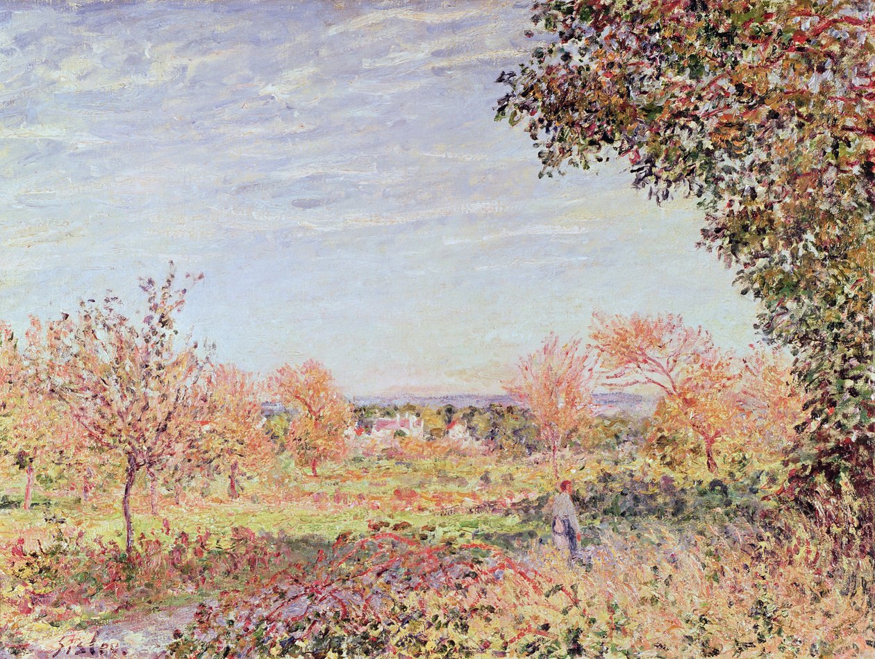 صباح سبتمبر ، c.1887 بواسطة الفريد سيسلي