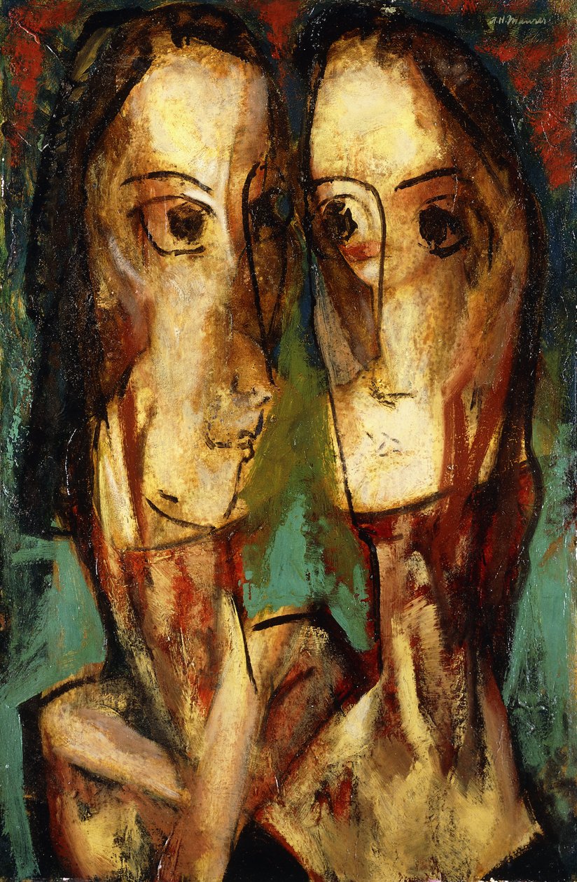 رأسان ، ج .1928 بواسطة ألفريد هنري ميسون