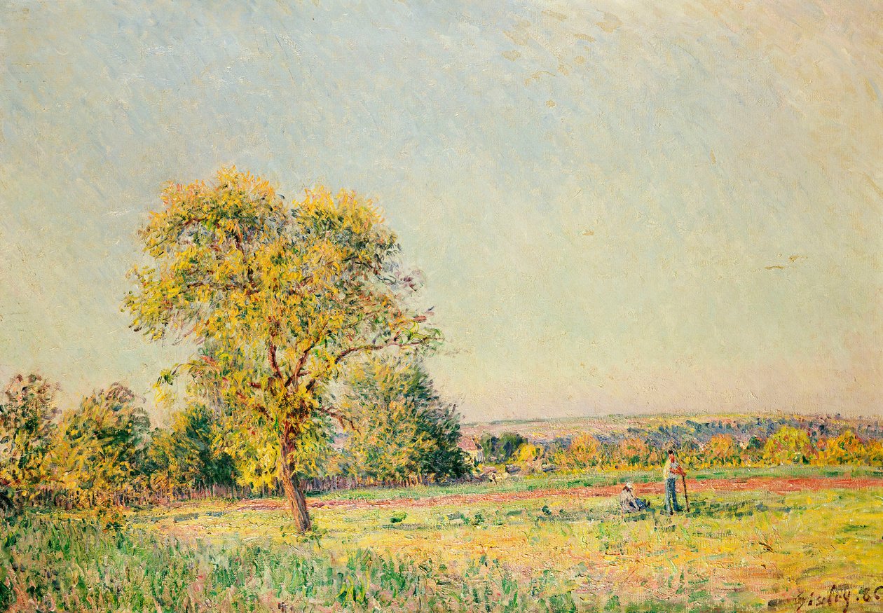 يوم صيفي ، 1886 بواسطة الفريد سيسلي