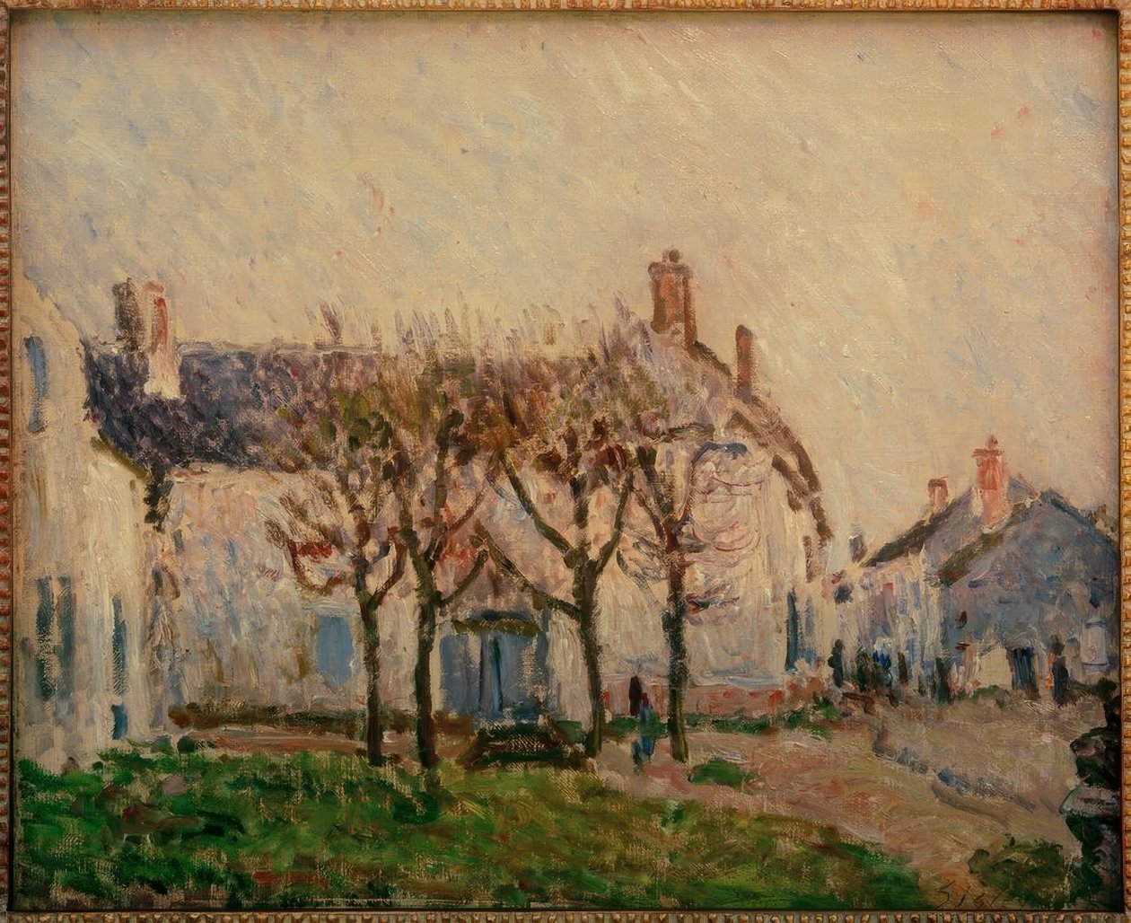 شارع في Moret-sur-Loing بواسطة الفريد سيسلي