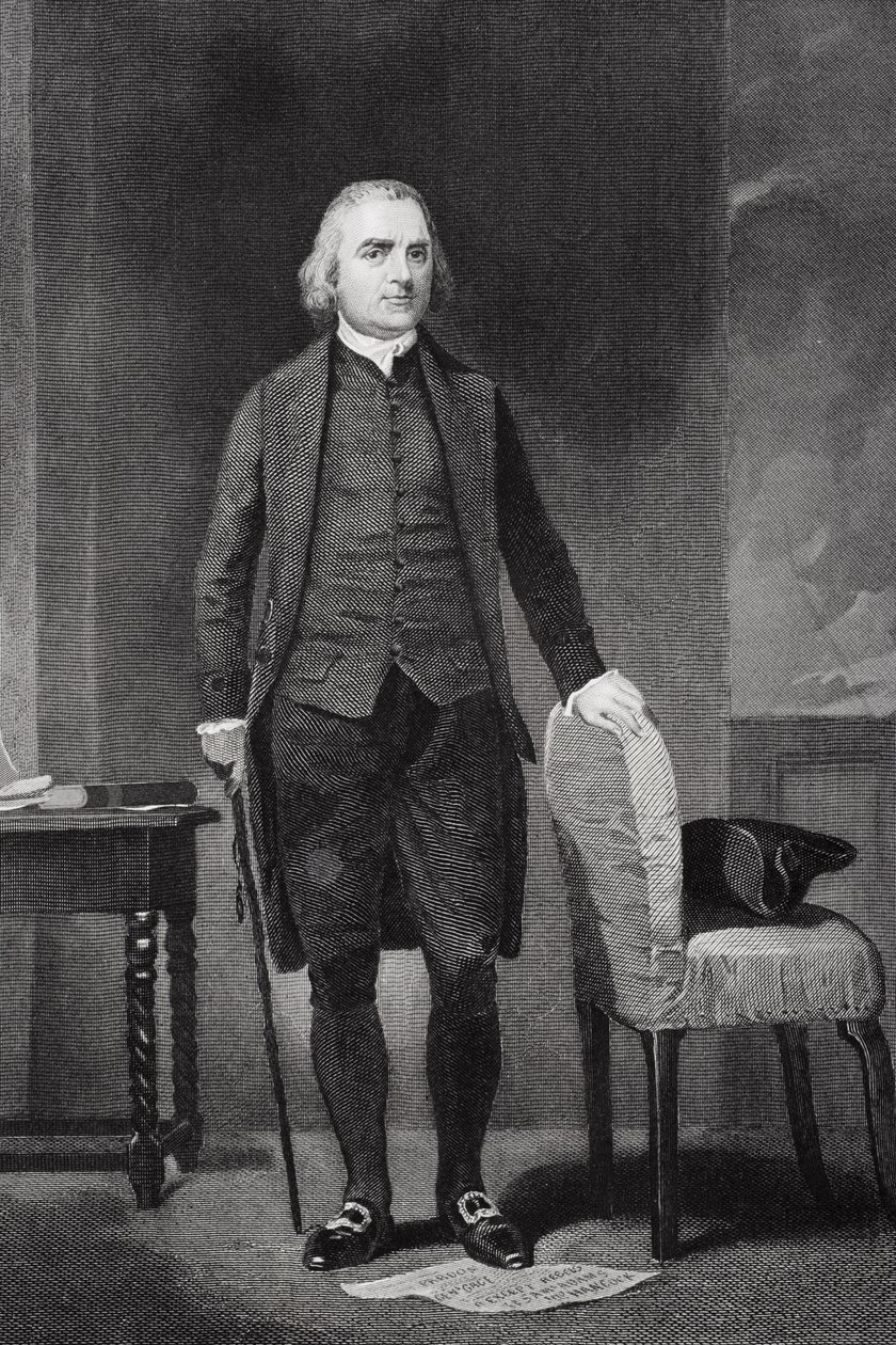 صورة صموئيل آدامز (1722-1803) بواسطة ألونزو تشابل