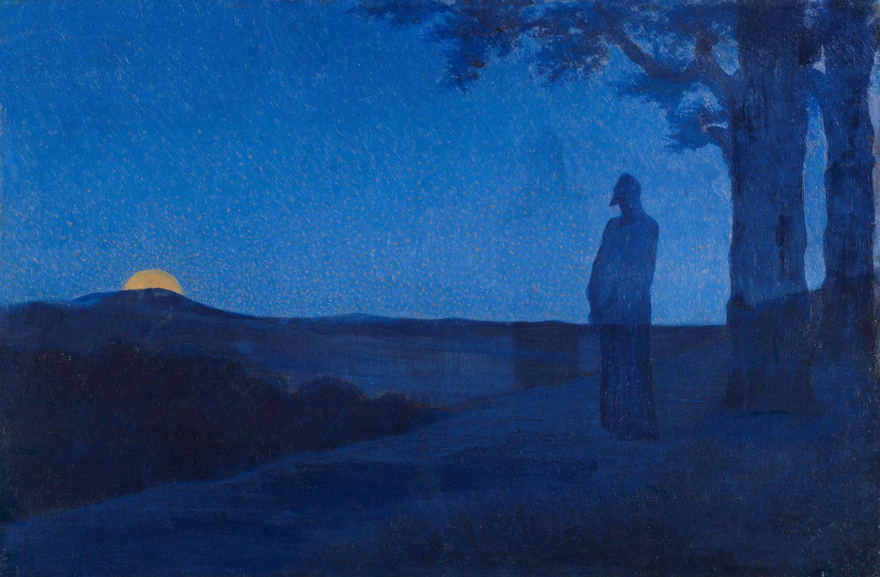 عزلة المسيح ، 1897 بواسطة ألفونس أوسبيرت