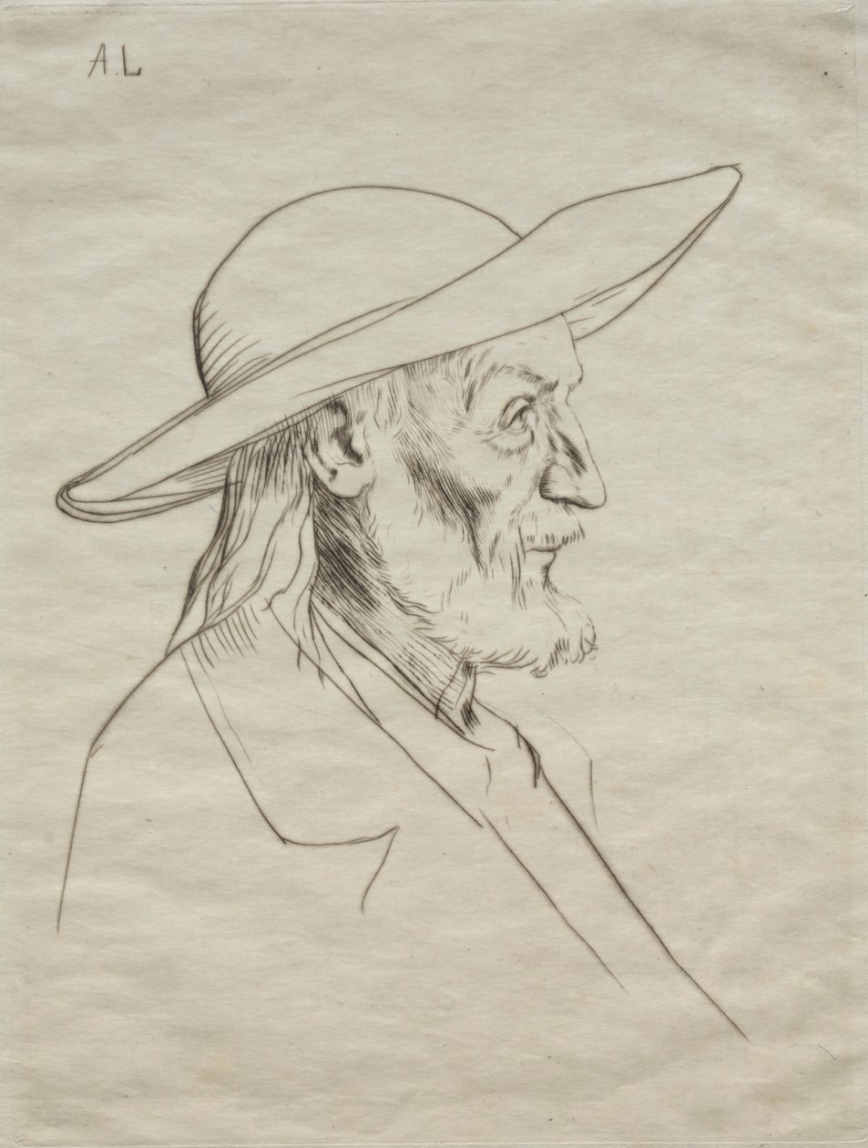 Breton Peasant. بواسطة ألفونس ليجروس