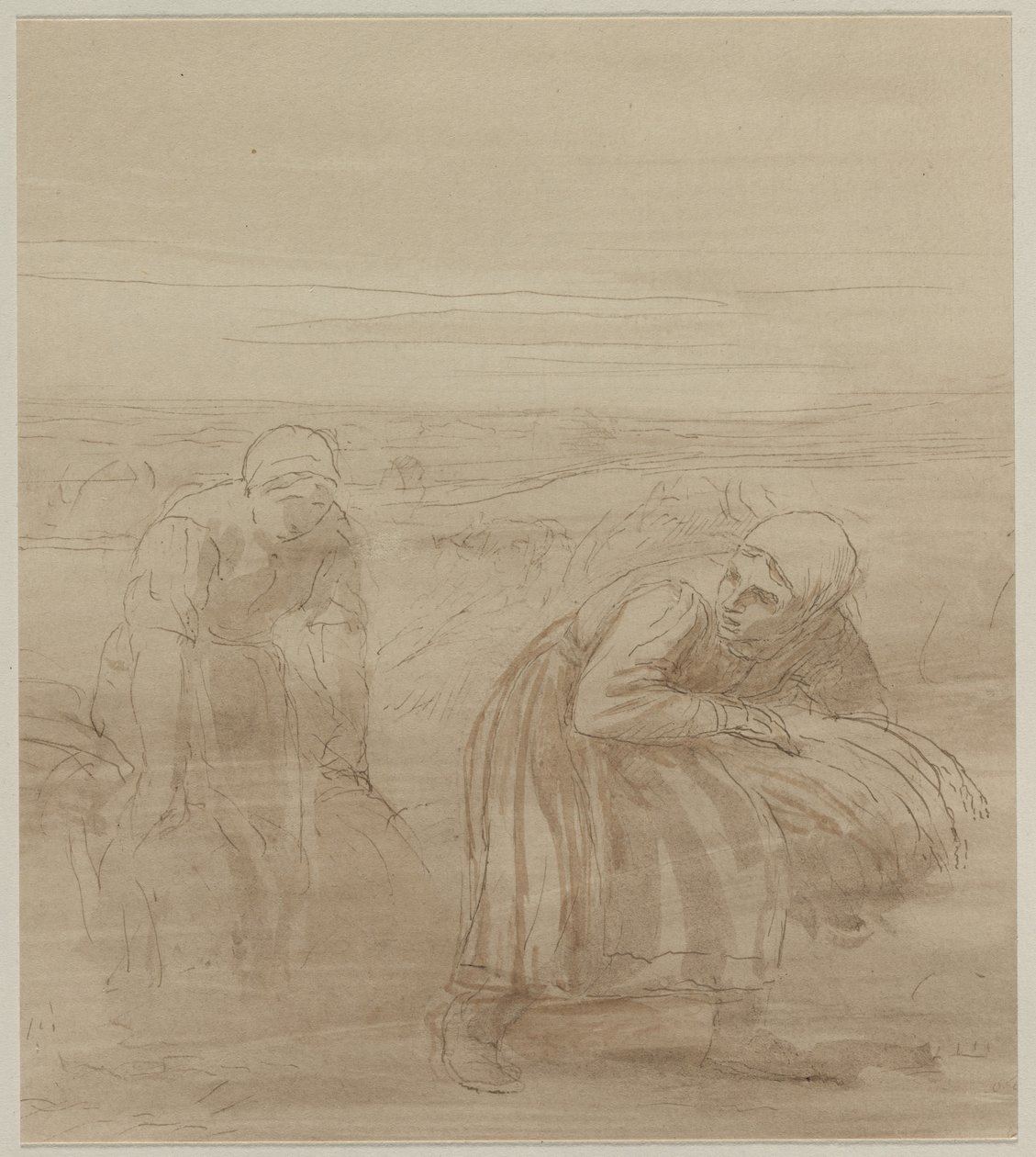 The Gleaners ، 1800s. بواسطة ألفونس ليجروس