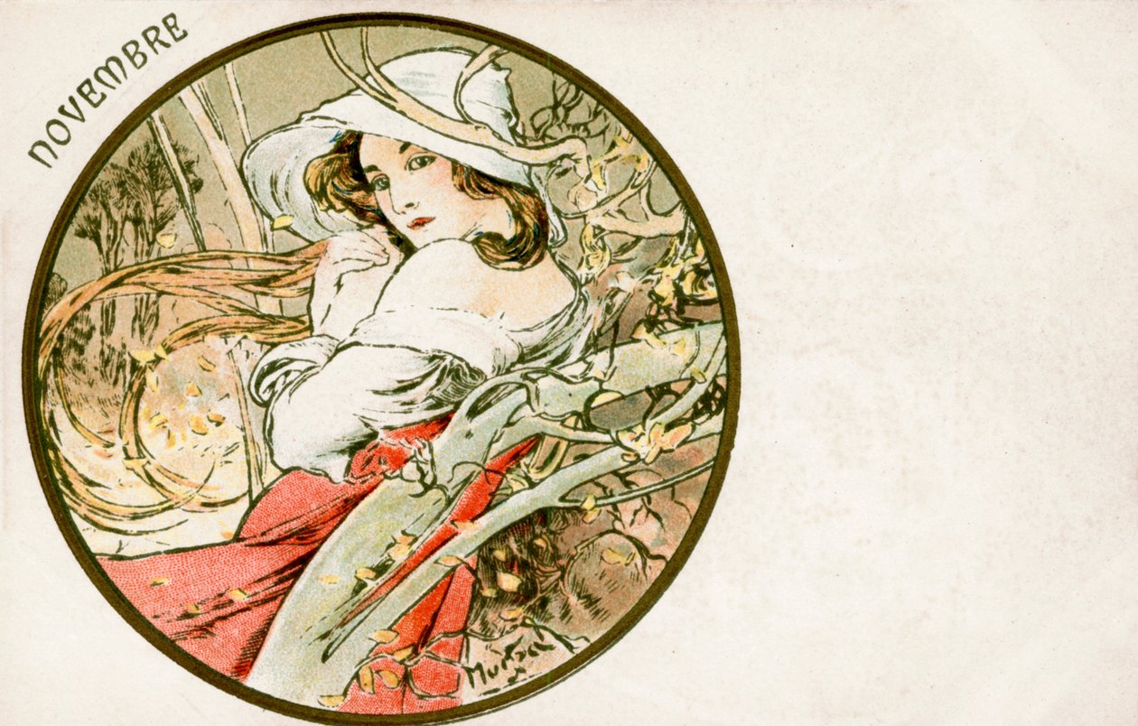 نوفمبر 1900 بواسطة ألفونس موشا