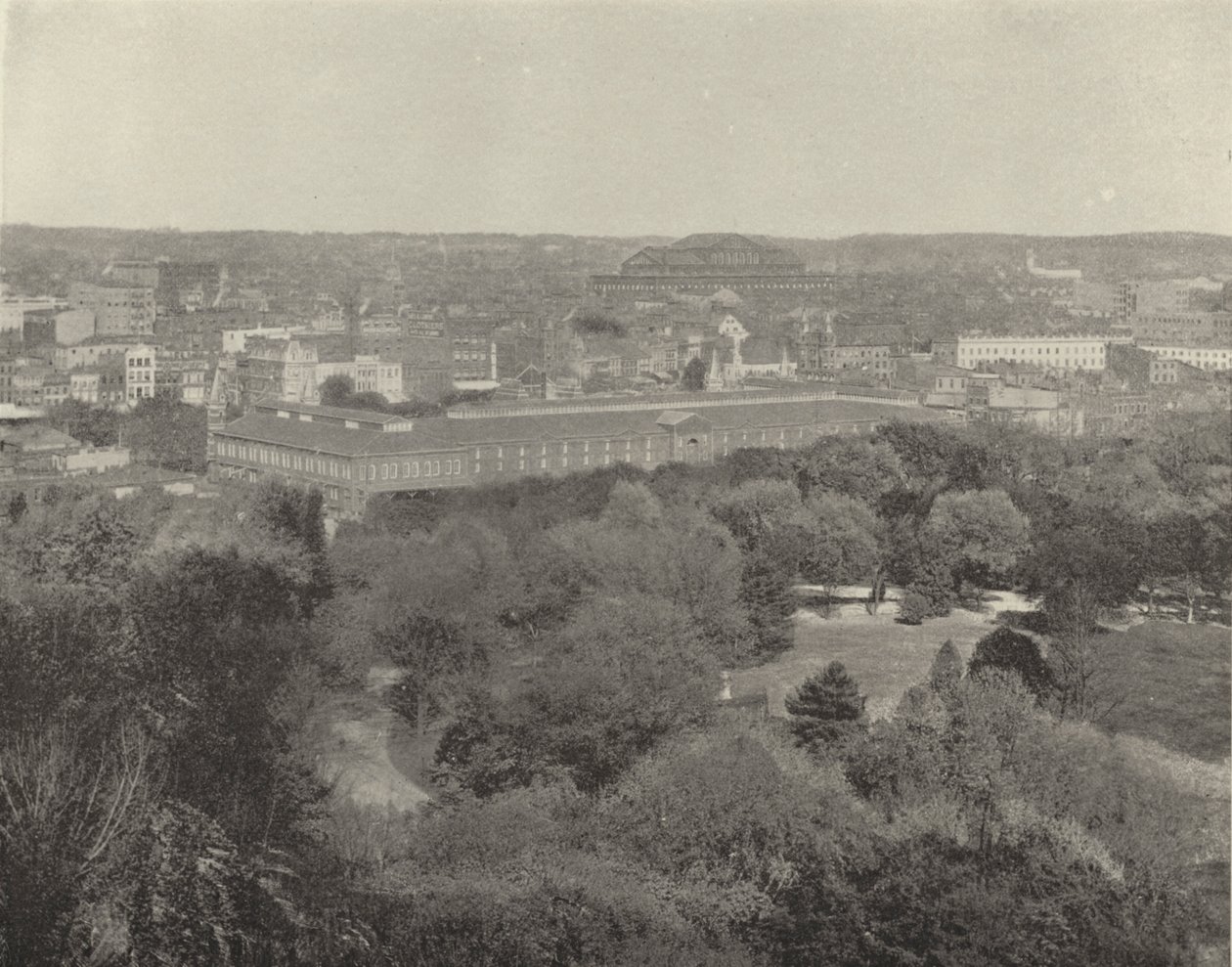 مدينة واشنطن ، قسم الإقامة (b / w photo) بواسطة المصور الأمريكي (بعد)