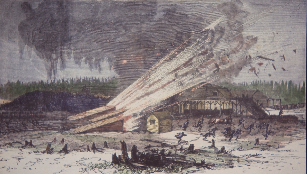 Coalfield disaster, Virginia بواسطة المدرسة الأمريكية