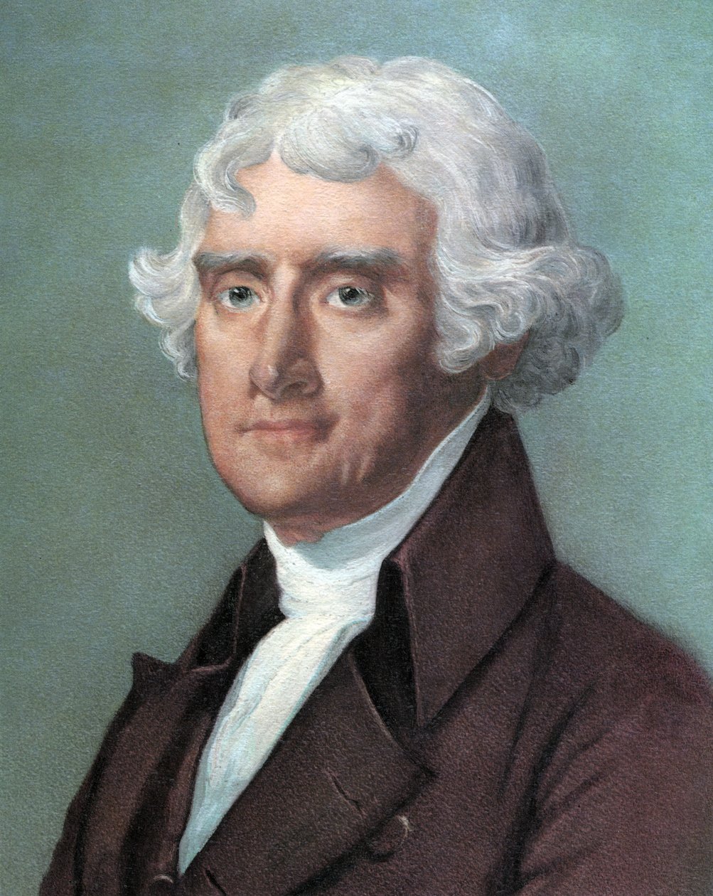 Thomas Jefferson بواسطة المدرسة الأمريكية