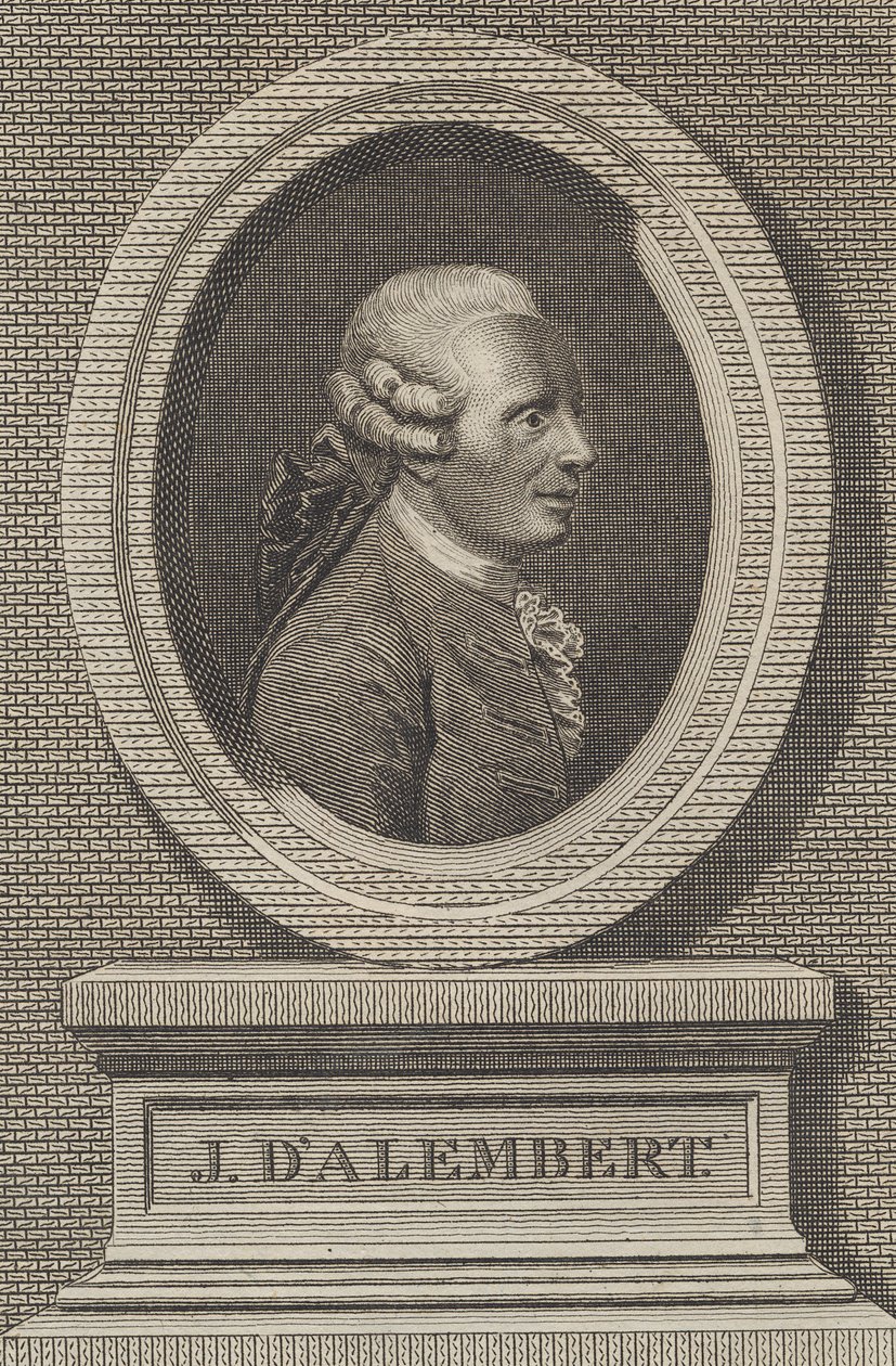 Jean le Rond d&39;Alembert بواسطة أندريه بوجوس