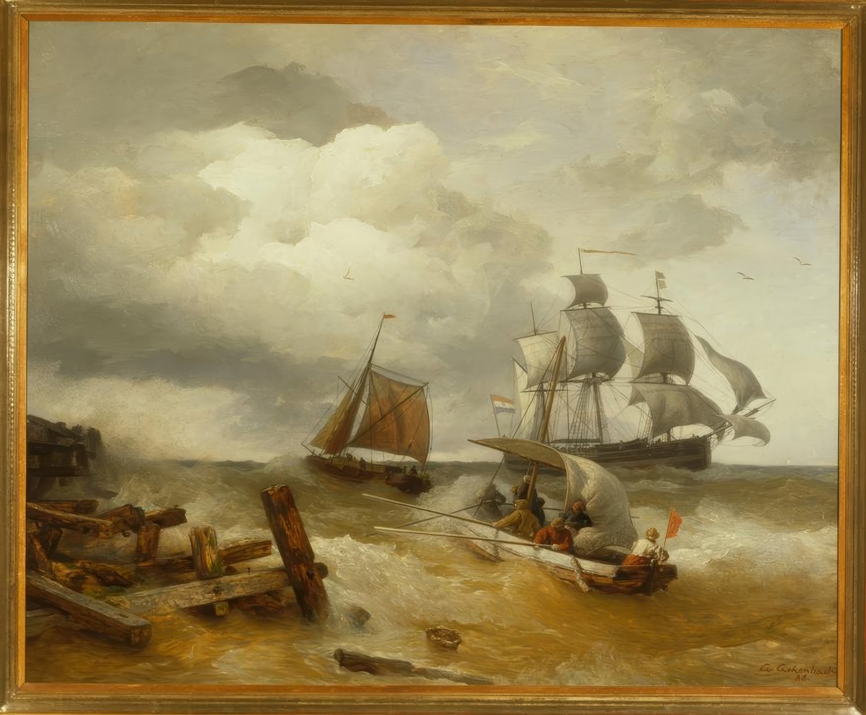 A.Achenbach ، البحرية بواسطة أندرياس أشنباخ