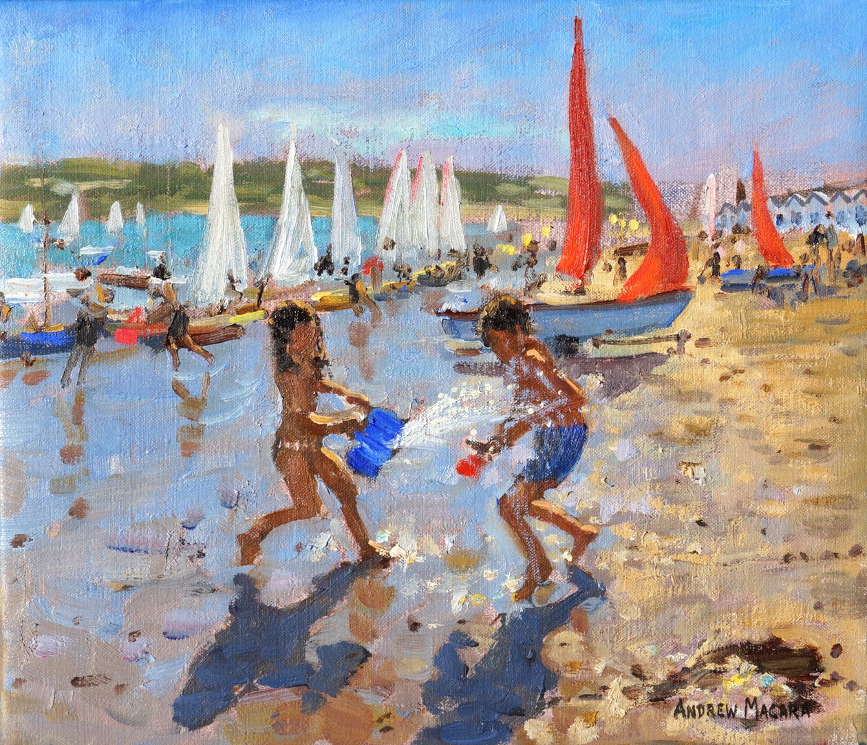 الرش ، Abersoch ، 2015 بواسطة أندرو ماكارا