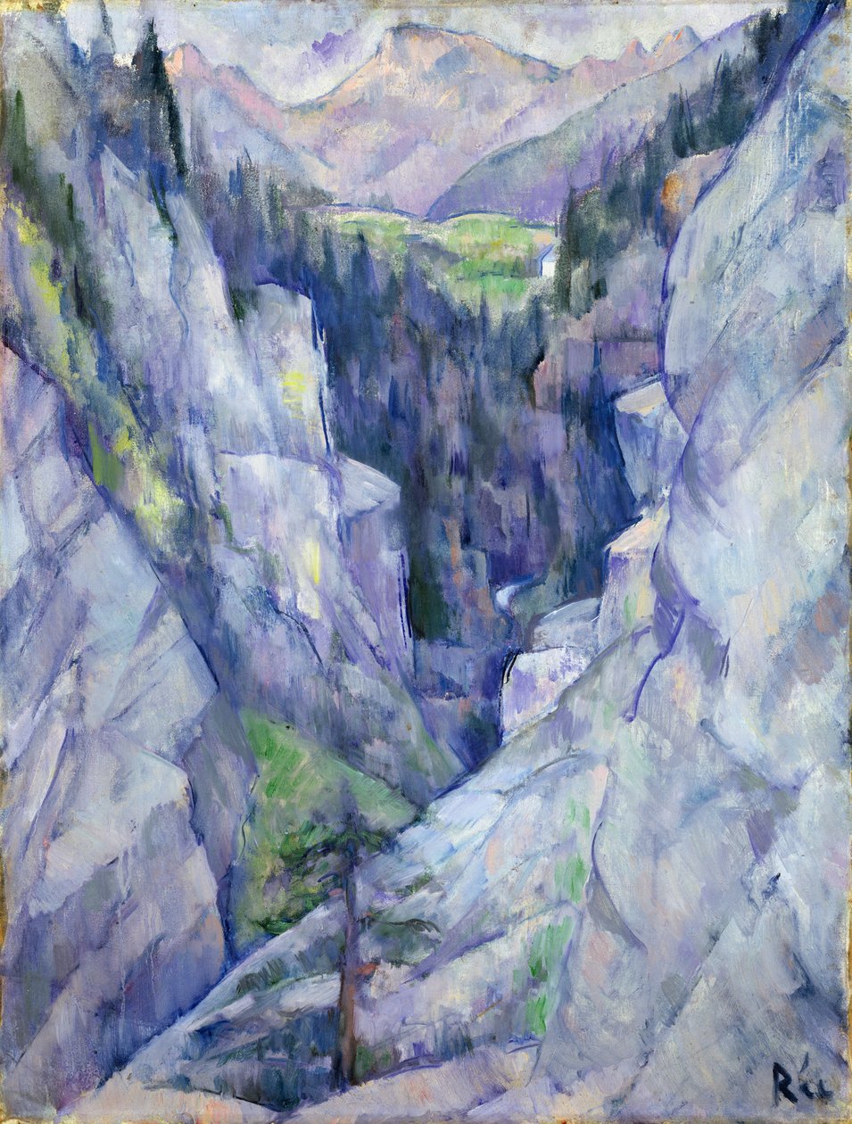 واد في بيانز ، 1921 بواسطة أنيتا ري
