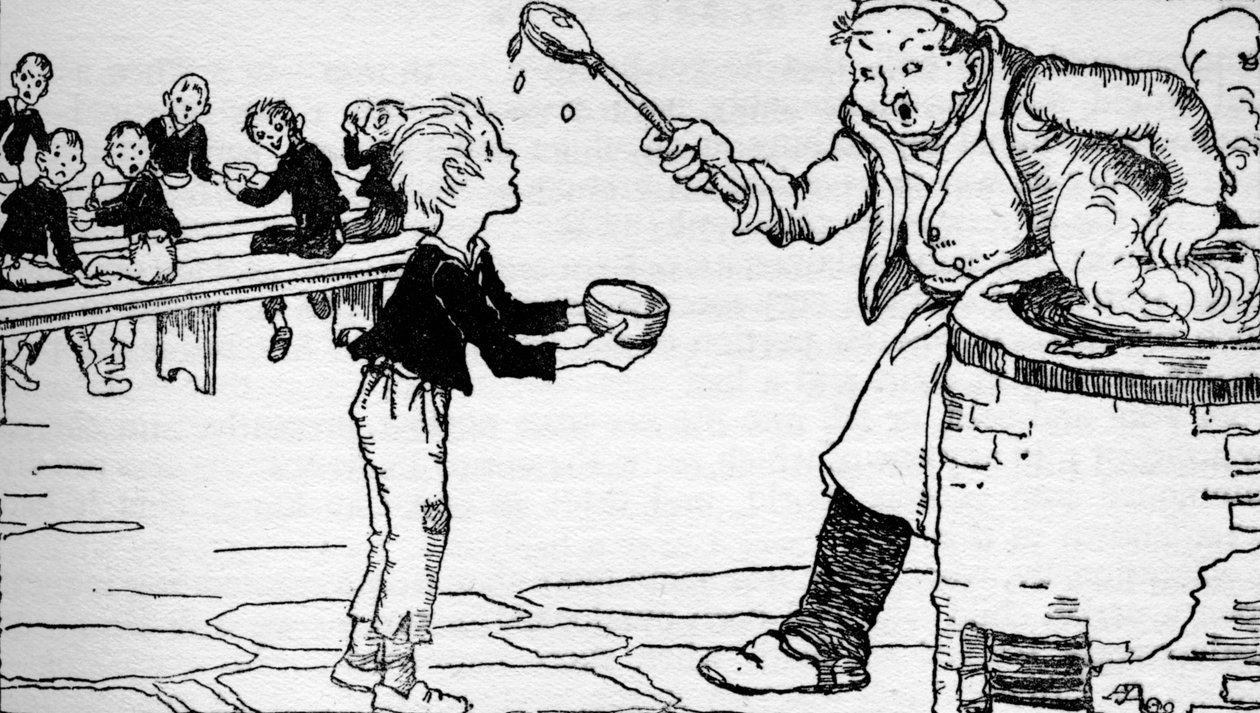 أوليفر يطلب المزيد ، 1937 بواسطة آن أندرسون