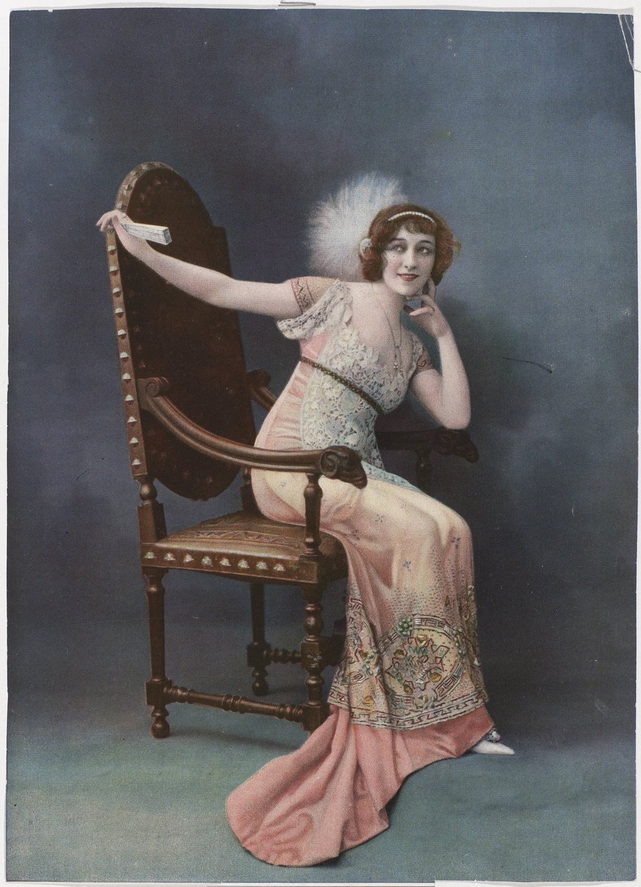 Les Modes ، 1911: فستان سهرة (...) بواسطة مجهول