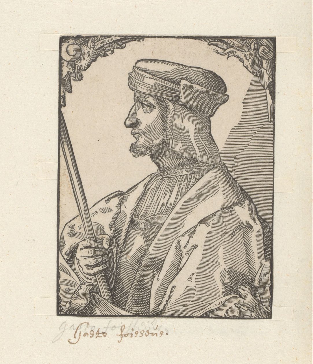 Portret van Gaston de Foix بواسطة مجهول