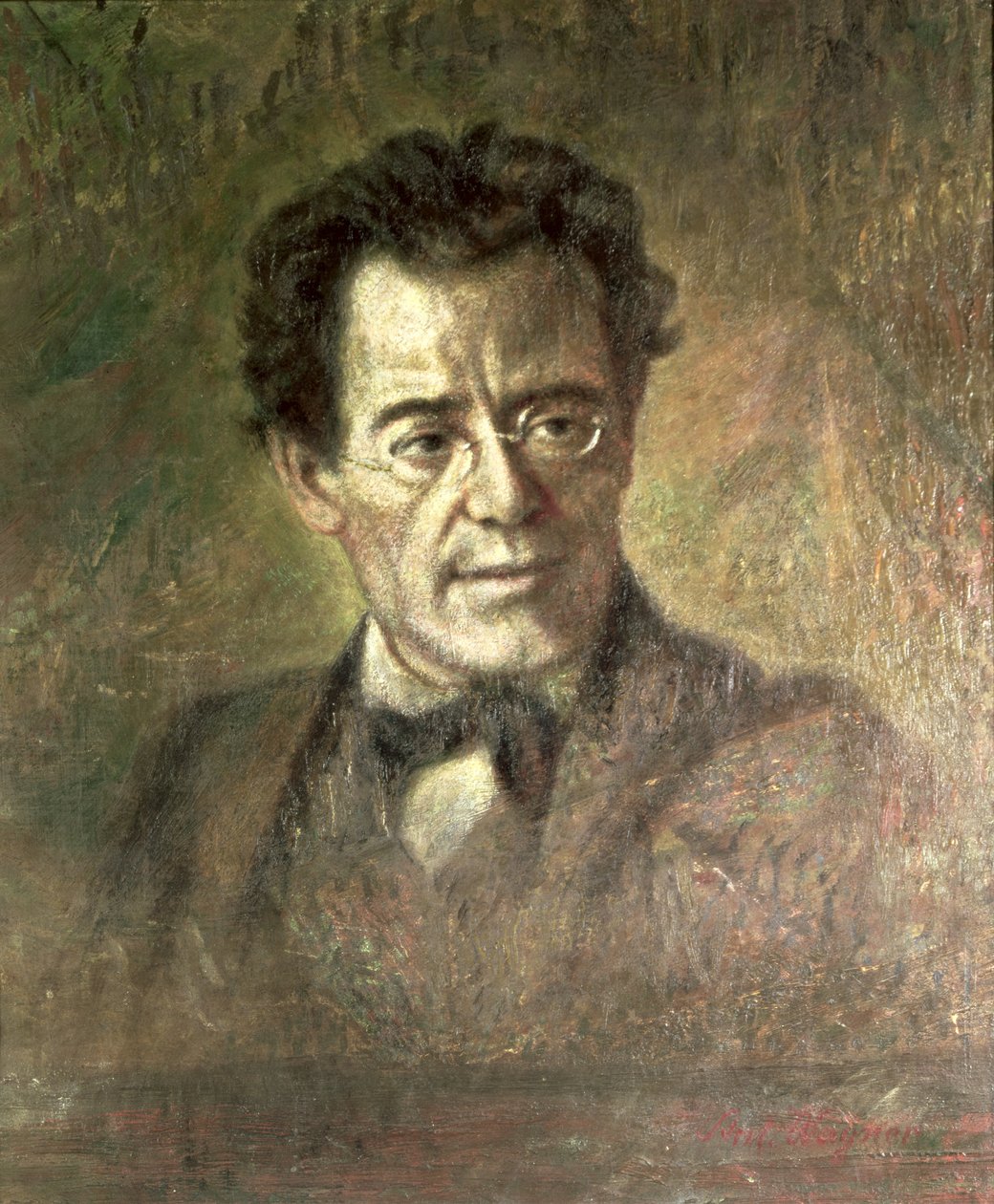 غوستاف ماهلر (1860-1911) بواسطة انطون واجنر