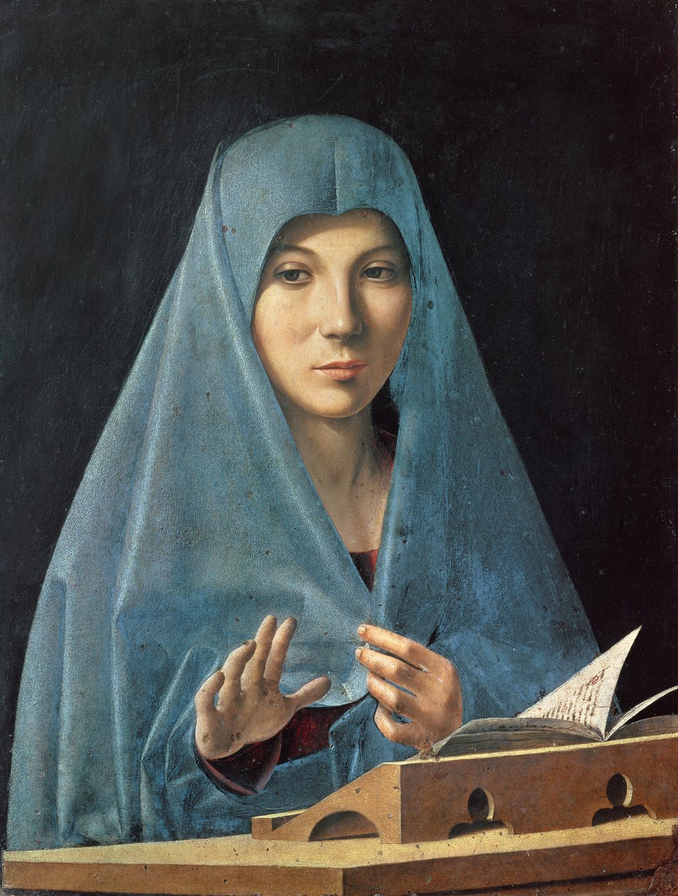 البشارة ، 1474-1475 بواسطة أنتونيلو دا ميسينا