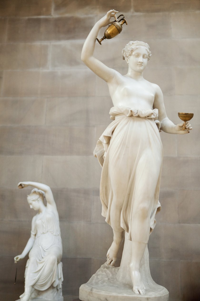 Hebe (marble) بواسطة انطونيو كانوفا