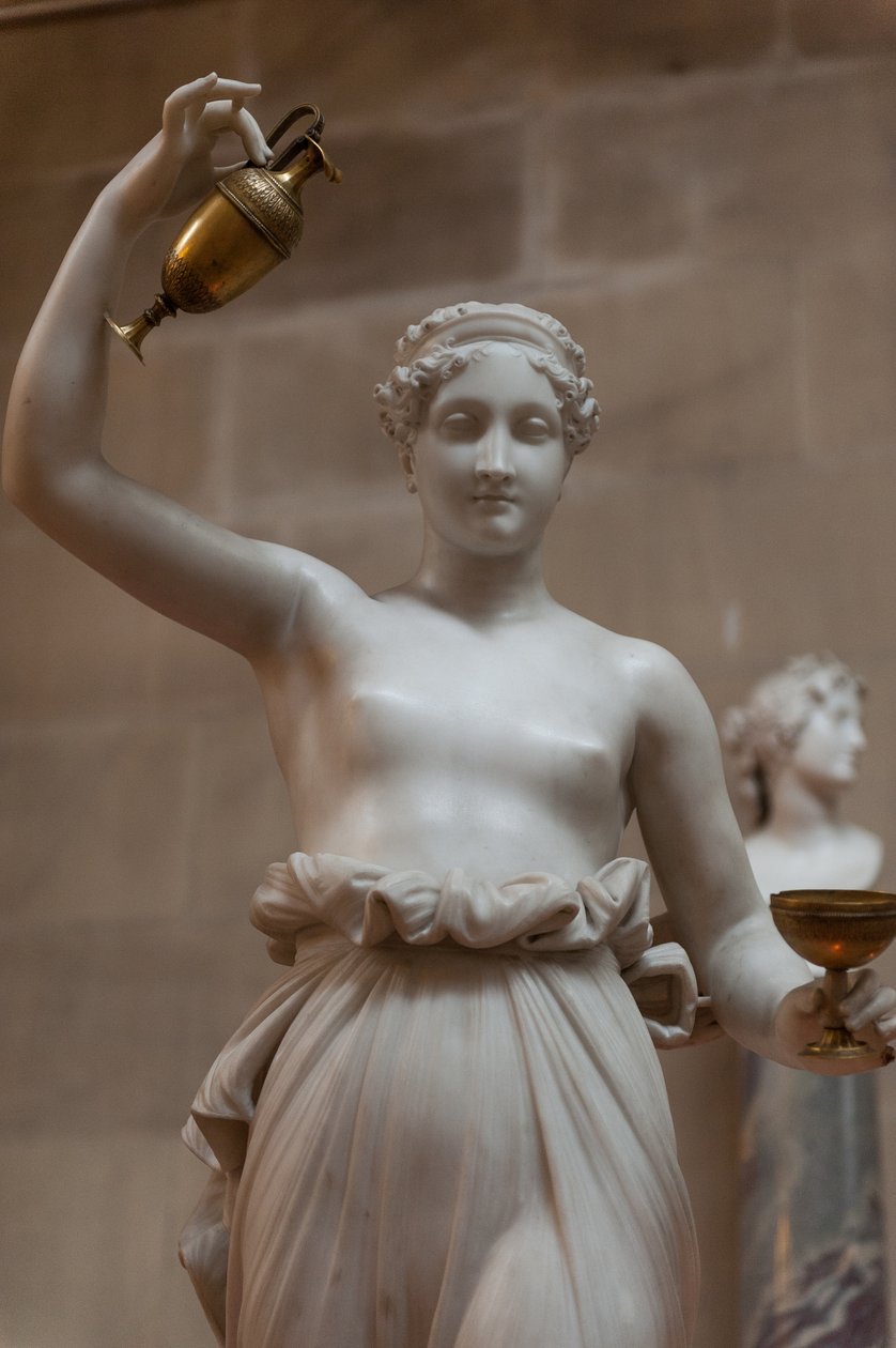 Hebe (marble) بواسطة انطونيو كانوفا