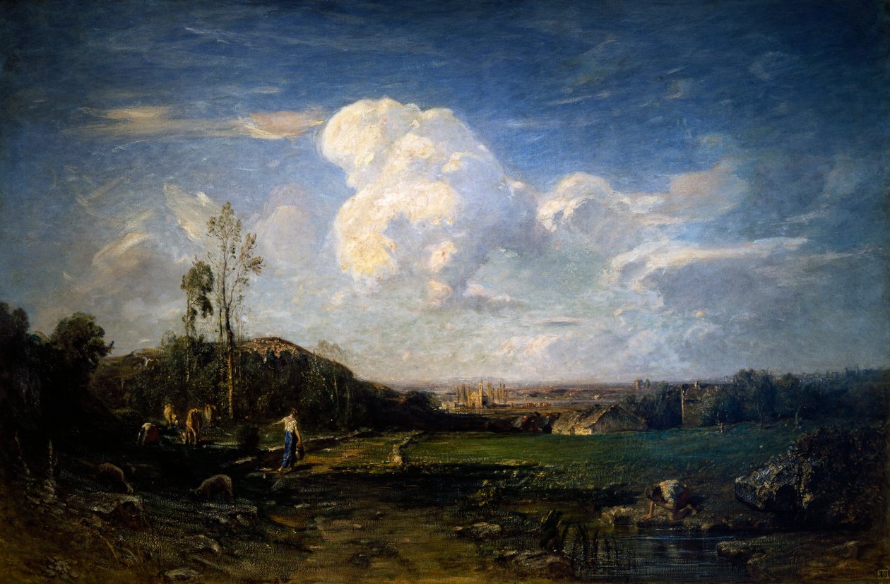 The clouds بواسطة أنطونيو فونتانيسي
