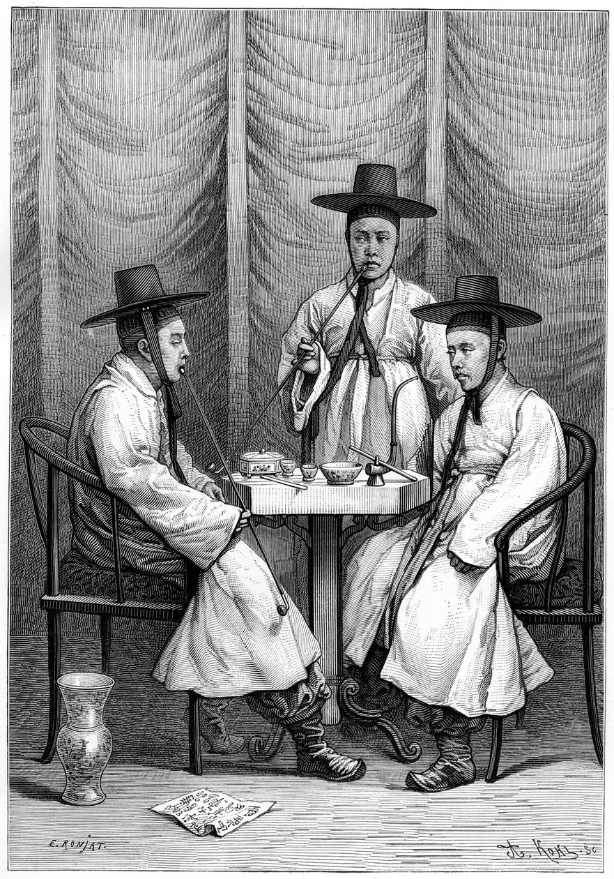 اليوسفي الكوري ، 1895. بواسطة أرماند كول