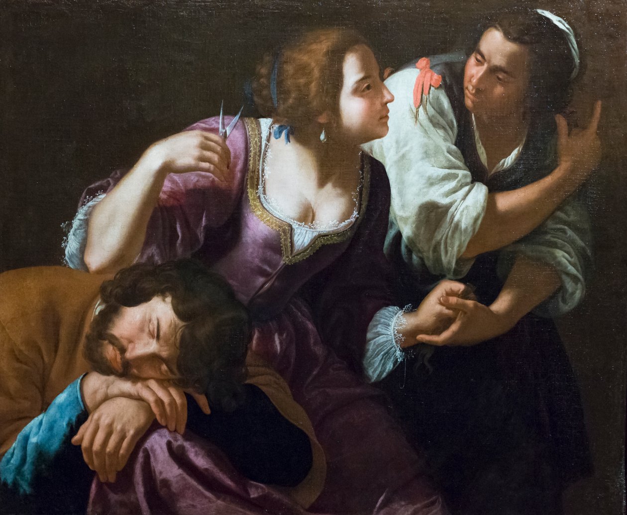 شمشون ودليلة بواسطة الأرطماسيا Gentileschi