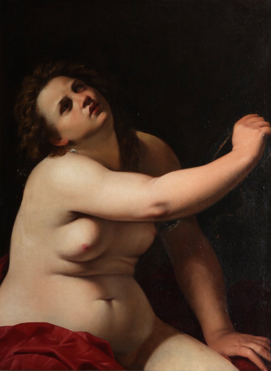 وفاة كليوباترا بواسطة الأرطماسيا Gentileschi