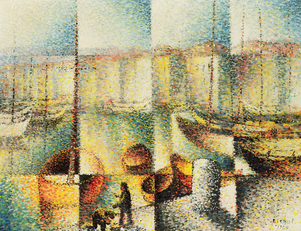مرسيليا ، 1929 بواسطة آرثر سيغال