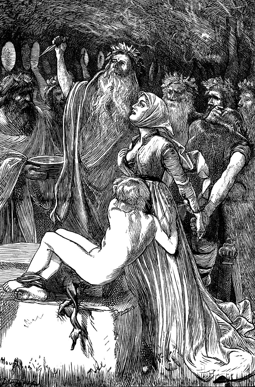 الضحية ، 1868 بواسطة آرثر بويد هوتون
