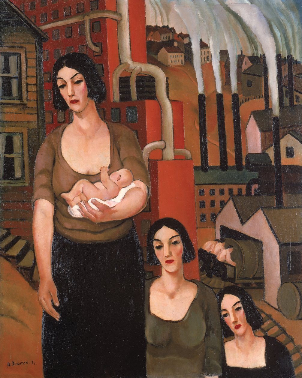 الصناعة ، 1934. بواسطة آرثر دورستون