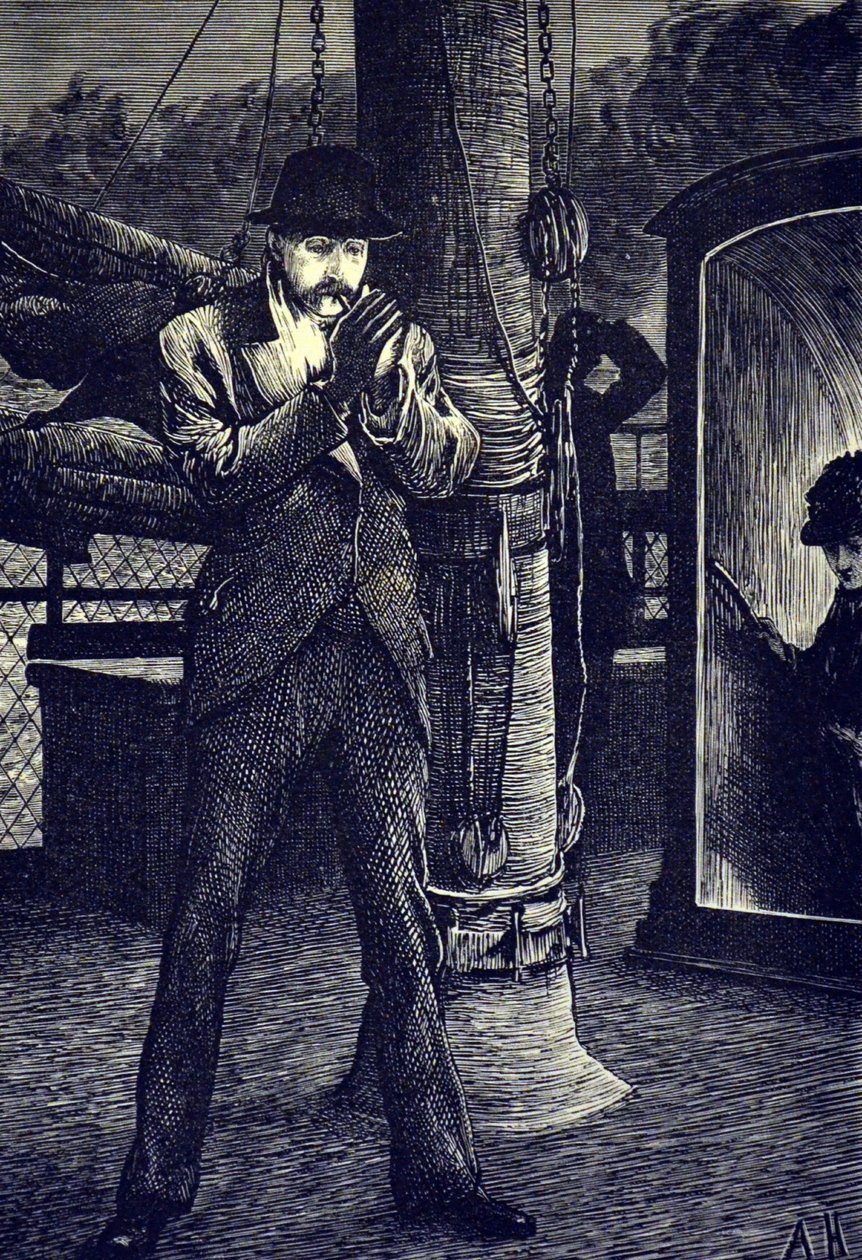 رسم لأرثر هوبكنز ، 1875 بواسطة آرثر هوبكنز
