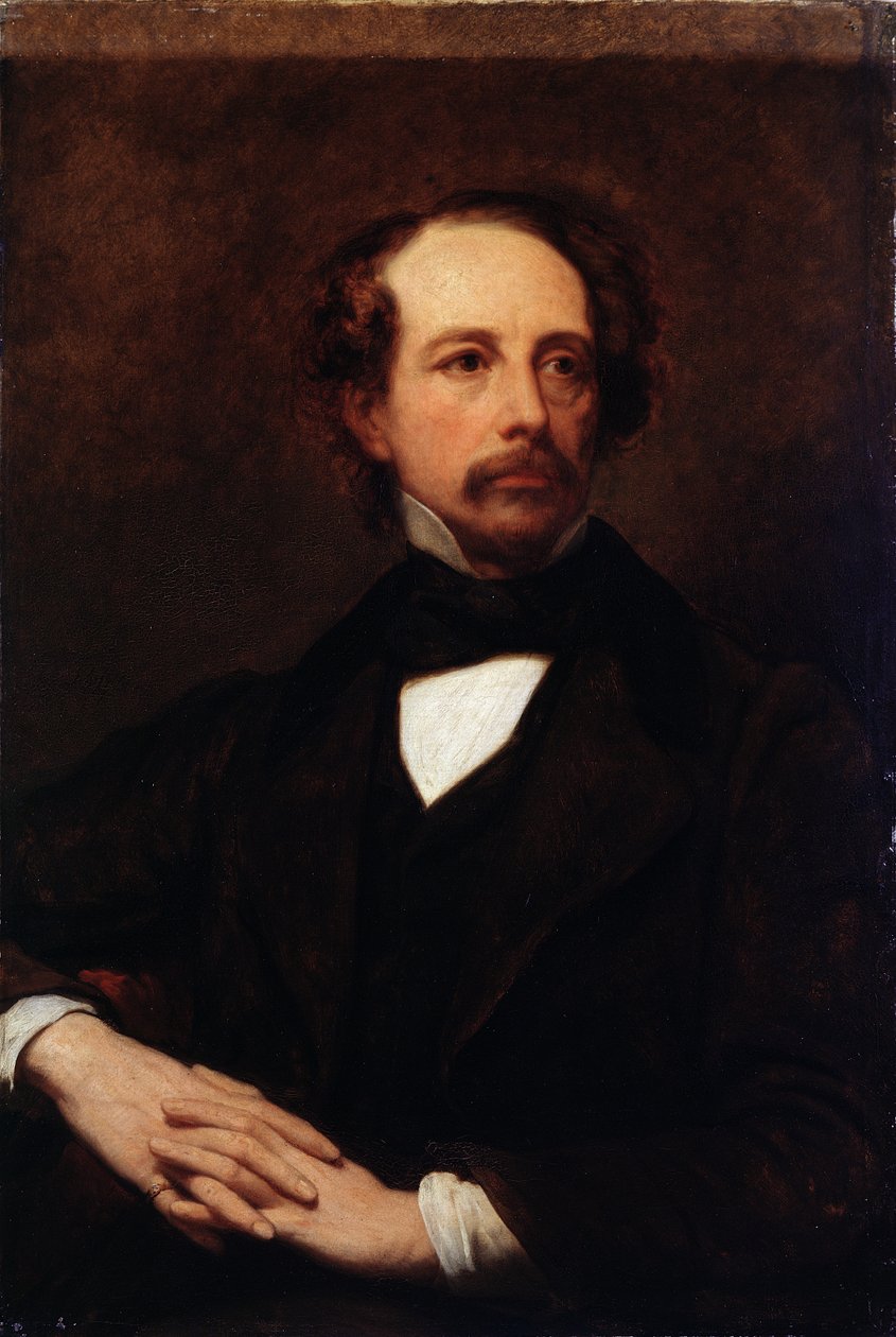 صورة تشارلز ديكنز (1812-1870) 1855 بواسطة آري شيفر