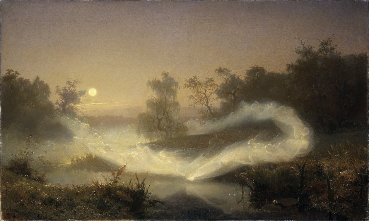 الرقص الجان ، 1866 بواسطة أغسطس Malmström